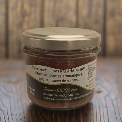 Olivade de Kalamata artisanale - Cuisine d'Espagne