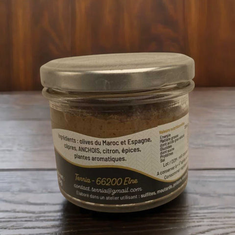 Tapenade noire artisanale - Cuisine d'Espagne